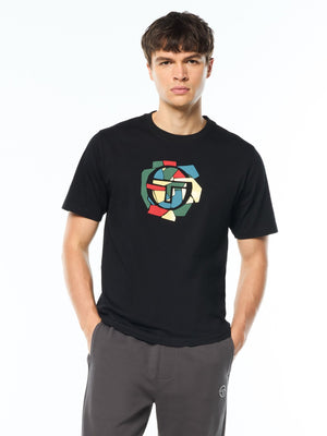 Sergio Tacchini Pezzi T-Shirt — Black Beauty