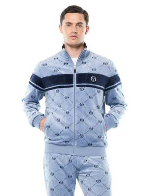 Damarindo Velour Track Jacket-Troposphere