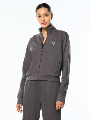 Women's Lineo Track Jacket-Asphalt