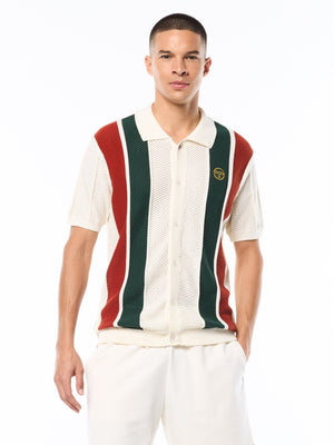 Montell Knit Polo-Gardenia