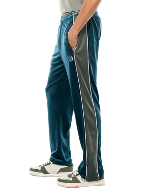 Forato Velour Track Pant-Mediterranea