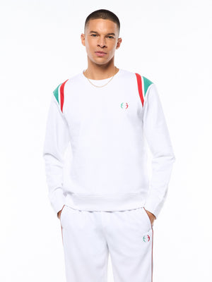 Eredita Crewneck-Brilliant White