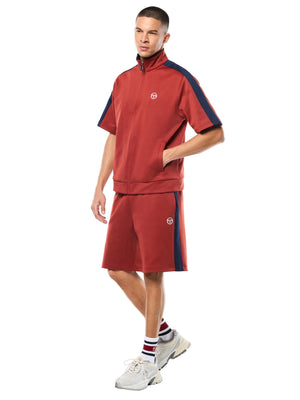 Viscotti Short Sleeve Track Jacket-Bossa Nova