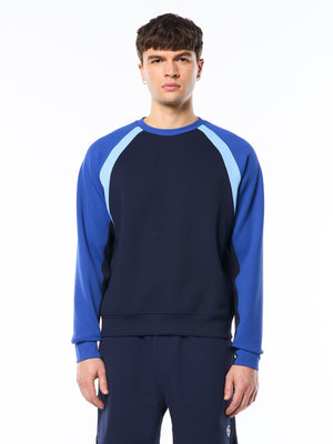 Sportivo Crewneck-Maritime Blue