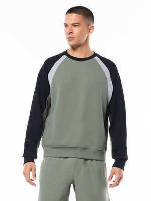 Sportivo Crewneck-Agave Green