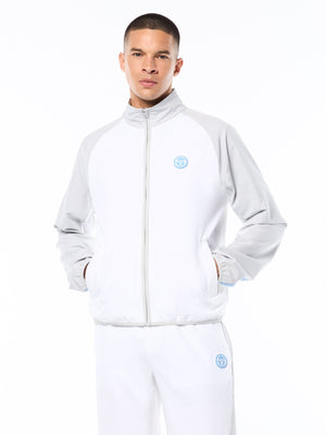 Racchetto Track Jacket-Brilliant White