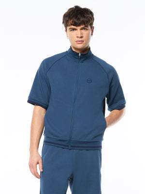 Pannello Short Sleeve Track Jacket-Key Largo