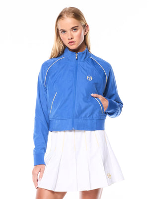 Via Track Jacket-Deep Ultramarine