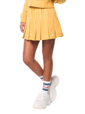 Via Skirt-Honey Gold