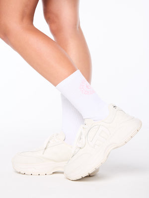 Fresca Sock-Brilliant White