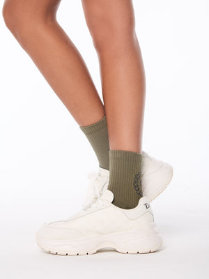 Fresca Sock-Agave Green