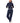 Nella Track Jacket- Maritime Blue - Spinwave Pickleball Inc.