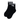 11NIL HALF CREW SOCKS - BLACK/WHITE - Spinwave Pickleball Inc.