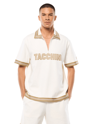 Tito Short Sleeve Polo-Gardenia