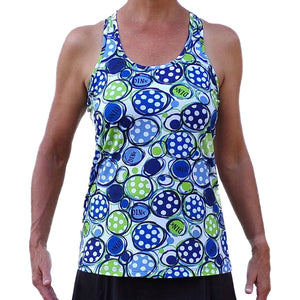 Pickleball Bella Dink 1 Racerback Tank