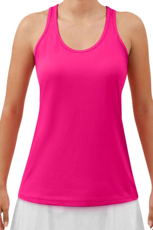 Pickleball Bella Diva Pink Racerback Tank