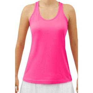 Pickleball Bella Hot Pink Racerback Tank