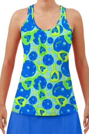 Pickleball Bella Net Worth Racerback Tank