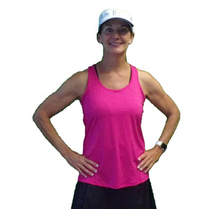 Pickleball Bella Pink Racerback Tank