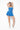 NARITA TANK DRESS - DALLAS BLUE - Spinwave Pickleball Inc.