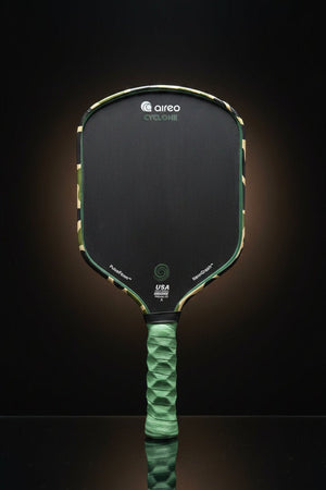 Custom AIREO Cyclone Hybrid 2.0 Pickleball Paddle — Green Camo