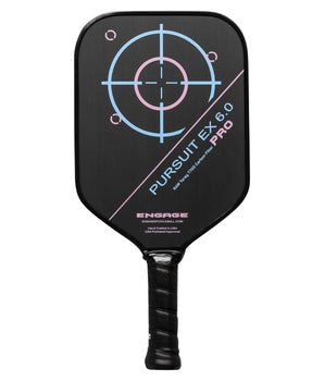 ENGAGE Pursuit Pro EX 6.0 Pickleball Paddle  I  Raw T700 Carbon Fiber I Jessie Irvine Edition