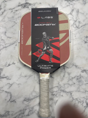Selkirk LABS Project Boomstik Widebody 16mm Canyon Clay Pickleball Paddle — Spinwave Certified Pre-Owned (Mint)