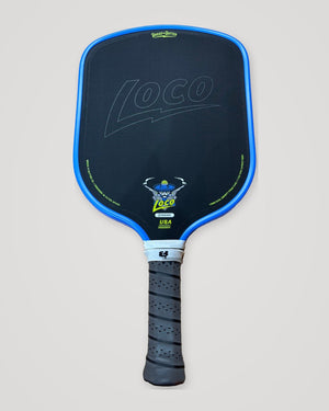 Bread & Butter (B&B) LOCO 16mm Standard Blue Pickleball Paddle — Spinwave Certified Pre-Owned (Mint)