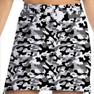 Skort Obsession Camo Black Skort