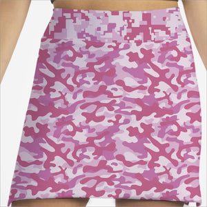Skort Obsession Camo Pink Skort