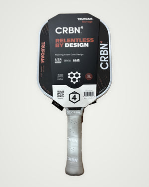 CRBN⁴ TruFoam Barrage 14mm Pickleball Paddle — Spinwave Certified Pre-Owned (Mint)