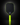 Custom AIREO Cyclone 2.0 Blackout 16mm pickleball paddle in Toxic Skulls with neon green skull edge guard and neon yellow grip, front view