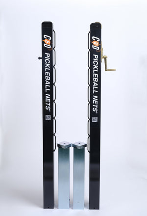C&D Inground Square Pickleball Net System