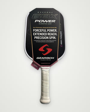 Gearbox GBX Power Elongated 16mm Pickleball Paddle — Spinwave Certified Pre-Owned (Mint)