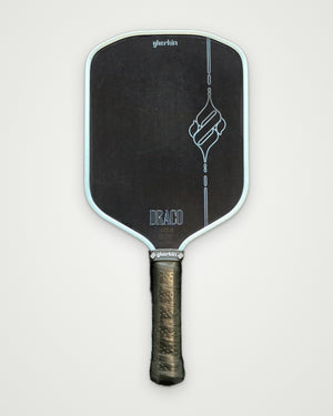 Gherkin DRACO Hybrid 16mm Pickleball Paddle — Spinwave Certified Pre-Owned (Excellent)
