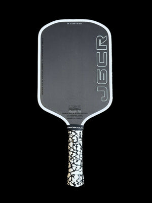 Honolulu Pickleball Company J6CR 16mm Pickleball Paddle (White) — Spinwave Certified Pre-Owned (Excellent)