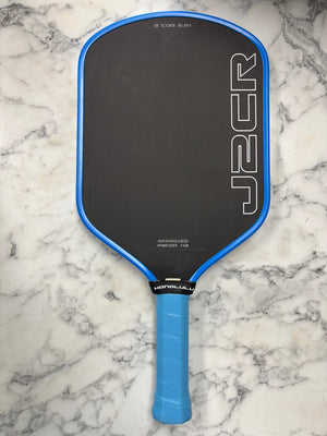 Honolulu Pickleball Company Sword & Shield J2CR Blue Blackout — Spinwave Certified Pre-Owned (Mint)