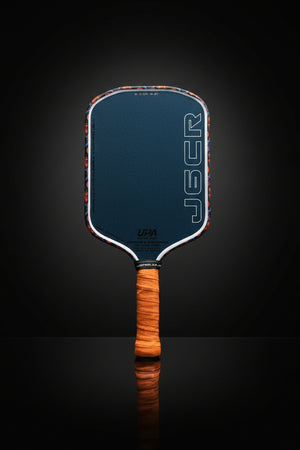 Custom HONOLULU Pickleball Sword & Shield J6CR Blue Crystal - Brunson Burner