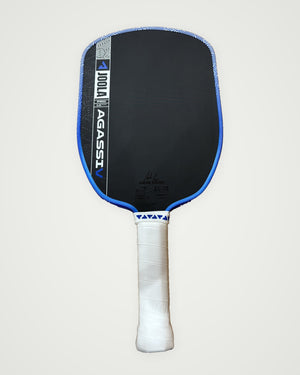 JOOLA Agassi Pro V Andre Agassi Royal Blue 16mm Pickleball Paddle — Spinwave Certified Pre-Owned (Mint)