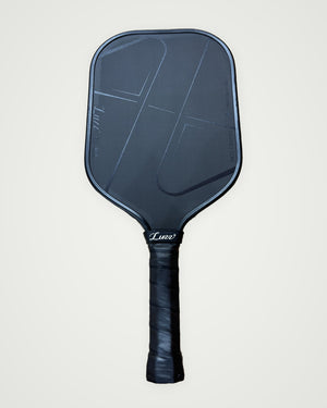 LUZZ Pro 4 Inferno MPP Darkness 16mm Pickleball Paddle — Spinwave Certified Pre-Owned (Excellent)