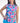 Skort Obsession Miley’s Flowers Sleeveless Quarter-Zip Top