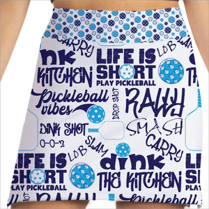 Skort Obsession Pickleball Slam Skort — Blue