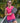 Skort Obsession Sleeveless Crew Neck Top — Pink