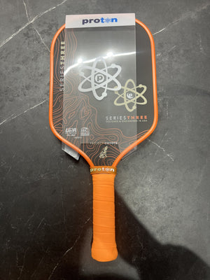 Proton Series Three Project Coyote 15mm Elongated Pickleball Paddle — Spinwave Certified Pre-Owned (Mint)