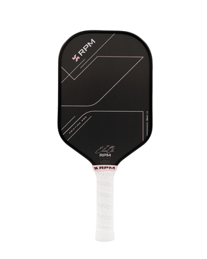 RPM Friction Pro V2 Elongated 16mm Pickleball Paddle - Ella Oh Pink Signature