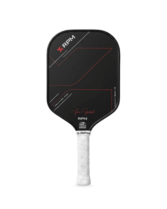 RPM Friction Pro V2 Hybrid Flat Top Pickleball Paddle