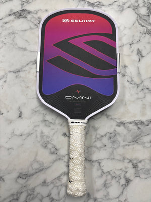 Selkirk OMNI Elongated 16mm Cosmic Pickleball Paddle — Spinwave Certified Pre-Owned (Mint)