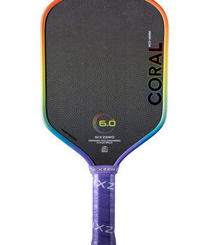 Six Zero Pickleball Paddles | Coral Hybrid & More | Spinwave