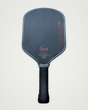 Six Zero Coral Pro Hybrid 16mm Infrared Pickleball Paddle — Spinwave Certified Pre-Owned (Mint)