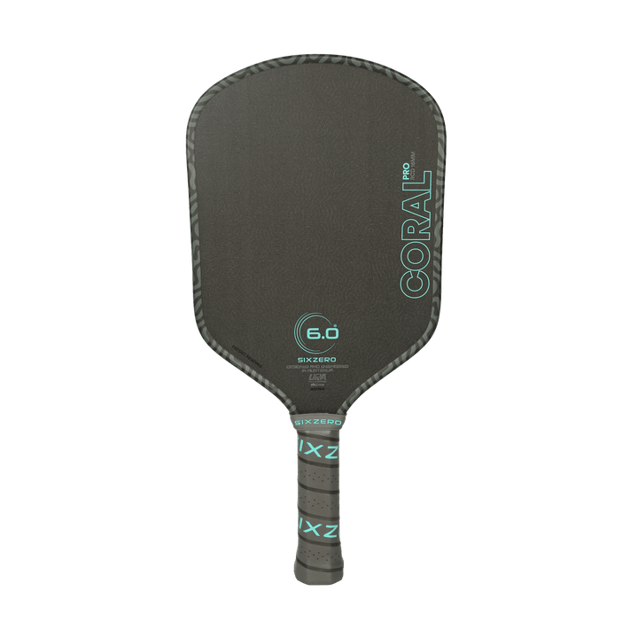 Six Zero Coral Pro 16mm Pickleball Paddle